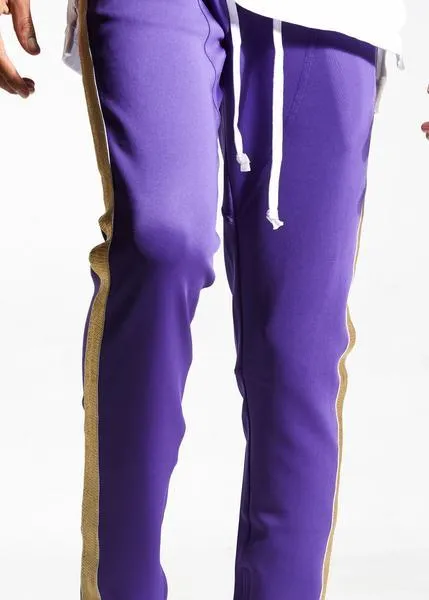FB Track Pants (Purple/Gold)