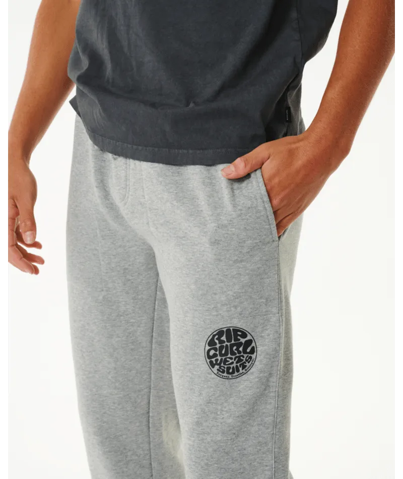 Rip Curl Icons Of Surf Track Pants-Grey Marle
